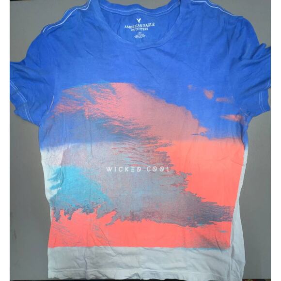 American Eagle Wicked Cool Tee Men L EUC - Picture 1 of 4